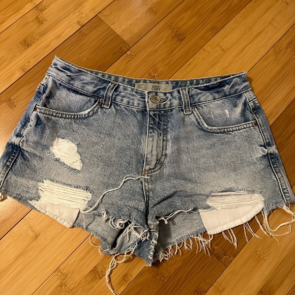 Top shop denim shorts - Picture 1 of 3